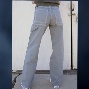 Brandy Melville/John Galt Grey Cargo Jeans